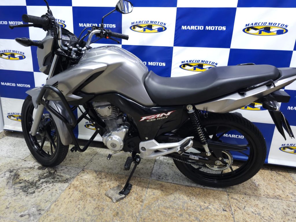 moto-honda-fan-160-prata-23 - R2 Moto